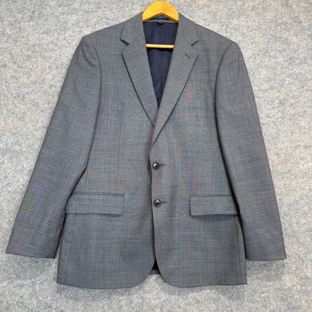 J. Crew Factory Gray Men's Two-Button Blazer